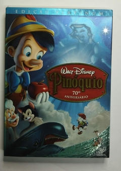 DVD - Pinoquio 70 Aniversário - Disco Duplo