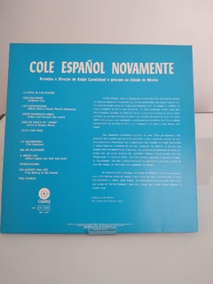 Lp - Cole Español Novamente - Nat King Cole - Sebo Alternativa