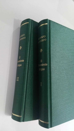 El Pensamiento Antiguo - 2 Volumes - Historia De La Filosofia Greco Romana - Rodolfo Mondolfo - comprar online