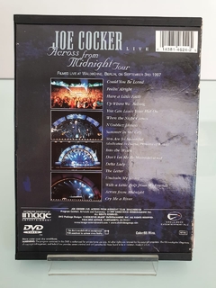 Dvd - Joe Cocker – Live / Across From Midnight Tour na internet