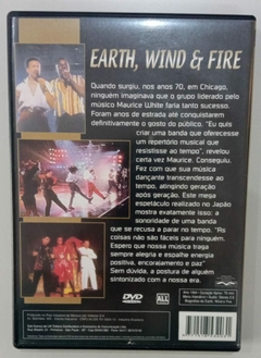 DVD - EARTH, WIND E FIRE - O MAIOR SHOW DO SÉCULO - comprar online