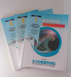Coleção Objetivo Biologia - Volumes 1 - 3 E 4 - Incompleta - Objetivo