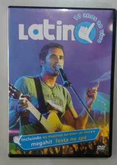 DVD - LATINO - 10 ANOS AO VIVO