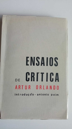 Ensaios De Critica - Artur Orlando - Introd Antonio Paim