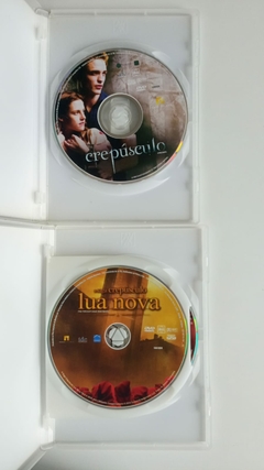 DVD DUPLO - A SAGA CREPÚCULO: CREPÚSCULO E LUA NOVA na internet