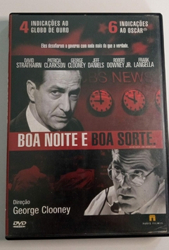 DVD - BOA NOITE E BOA SORTE - DIREÇÃO GEORGE CLOONEY
