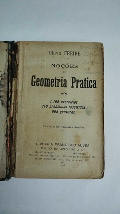 Noçoes De Geometria Pratica - Olavo Freire na internet