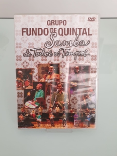 Dvd -Grupo Fundo de Quintal – Samba de Todos os Tempos