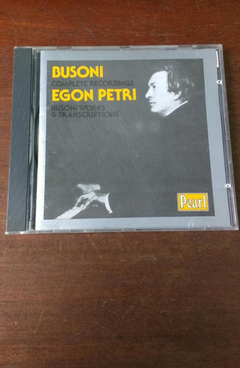 Cd - Busoni E Egon Petri - Complete Recordings