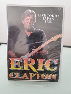 Dvd - Eric Clapton - LIVE TOKIO JAPAN 1988 - LACRADO