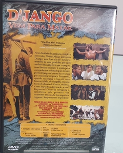 Dvd - Django Vem para Matar na internet