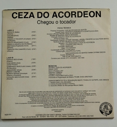 LP - CEZA DO ACORDEON - CHEGOU O TOCADOR - 1992 na internet