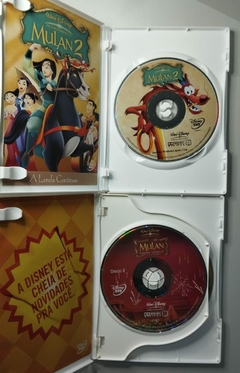 DVD - Mulan 1 e 2 na internet