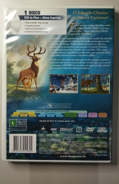 DVD - Bambi 2 Edição Especial - comprar online