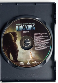 DVD DUPLO - KING KONG (2005) - COM LUVAS - Sebo Alternativa