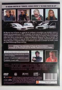 DVD - 88 MINUTOS - AL PACINO - EDIÇÃO ESPECIAL - comprar online