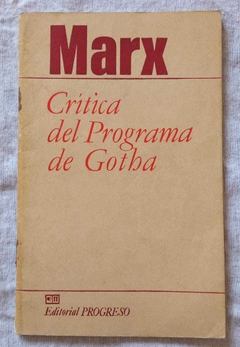 Crítica Del Programa De Gotha - Karl Marx