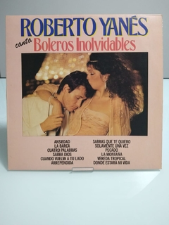 Lp - Canta Boleros Inolvidables - Roberto Yanes