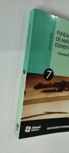 Fundamentos Da Matematica Elementar 7 - Geometria Analítica - Gelson Iezzi - comprar online