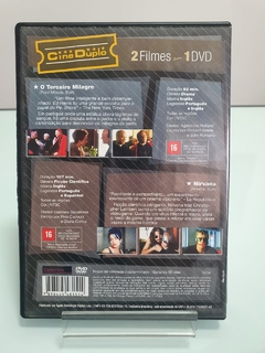 Dvd - O Terceiro Milagre & Nirvana - 2 em 1 na internet