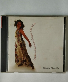 CD - Simone Almeida - Quando Teu Amor Chegou em Mim