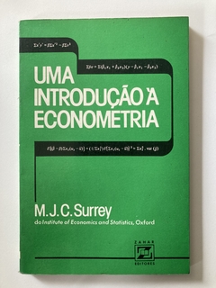 Uma Introdução Á Econometria - M.J.C. Surrey
