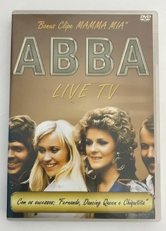 DVD - ABBA LIVE TV- COM "FERNANDO, DEANCING E CHIQUITITA"