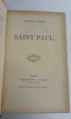 Saint Paul - Ernest Renan na internet