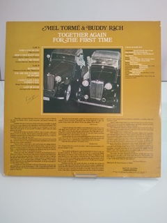 Lp -Together Again For The First Time-Mel Tormé & Buddy Rich - Sebo Alternativa