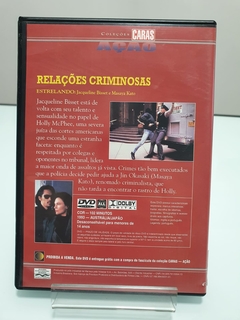 Dvd - Relações Criminosas na internet