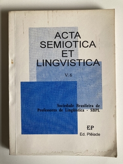 Acta Semiotica Et Ligvistica - Sppl