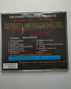 Cd - Antonio Santana - Un Chant Pour La Planete - comprar online