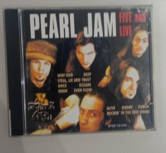 Cd - Pearl Jam - Five And Live