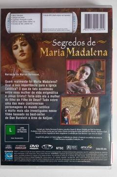 DVD - SEGREDOS DE MARIA MADALENA - comprar online