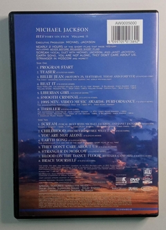 DVD - MICHAEL JACKSON - HISTORY ON FILM VOLUME II - comprar online