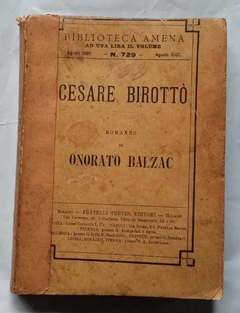 Cesare Birotto - Onorato Balzac