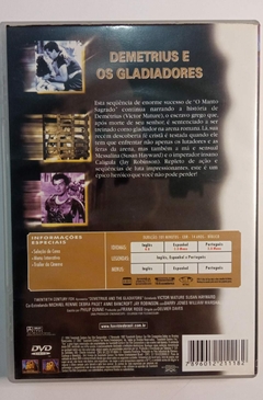 DVD - DEMETRIUS E OS GLADIADORES - comprar online