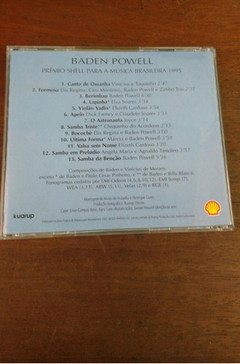 Cd - Baden Powell - Premio Shell Para Musica Brasileira 1995 - comprar online