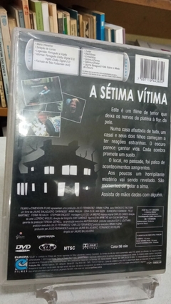 Dvd - A Sétima Vítima - comprar online