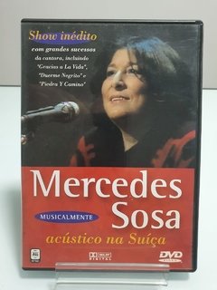 Dvd - Mercedes Sosa – Acústico na Suiça