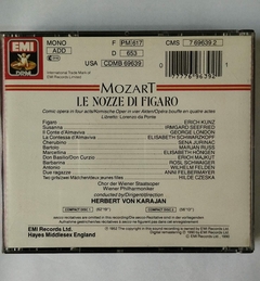 CD - Mozart e Herbert von Karajan - Le Nozze Di Figaro - comprar online