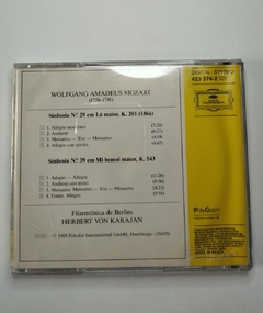 Cd - Mozart - Symphonien Nos 29 & 39 Berliner Philharmoniker - comprar online