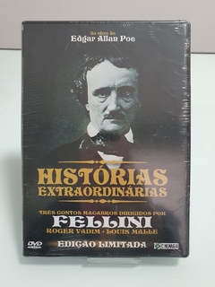 Dvd - HISTÓRIAS EXTRAORDINÁRIAS - LIVRETO+DVD - LACRADO