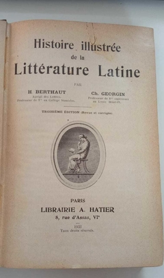 Histoire Illustrée De La Littérature Latina - H Berthaut - Ch Georgin - comprar online