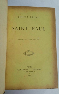 Saint Paul - Ernest Renan - loja online