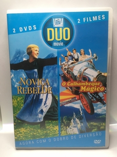 DVD - A NOVIÇA REBELDE / O CALHAMBEQUE MÁGICO - DUO MOVIE