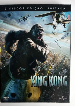 DVD DUPLO - KING KONG (2005) - COM LUVAS