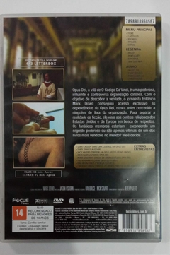 DVD - OPUS DEI E O CÓDIGO DA VINCI - comprar online