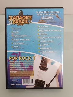 Dvd -KARAOKE BRASIL POP ROCK 1 na internet
