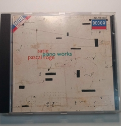 Cd - Satie: Piano Works Pascal Rogé